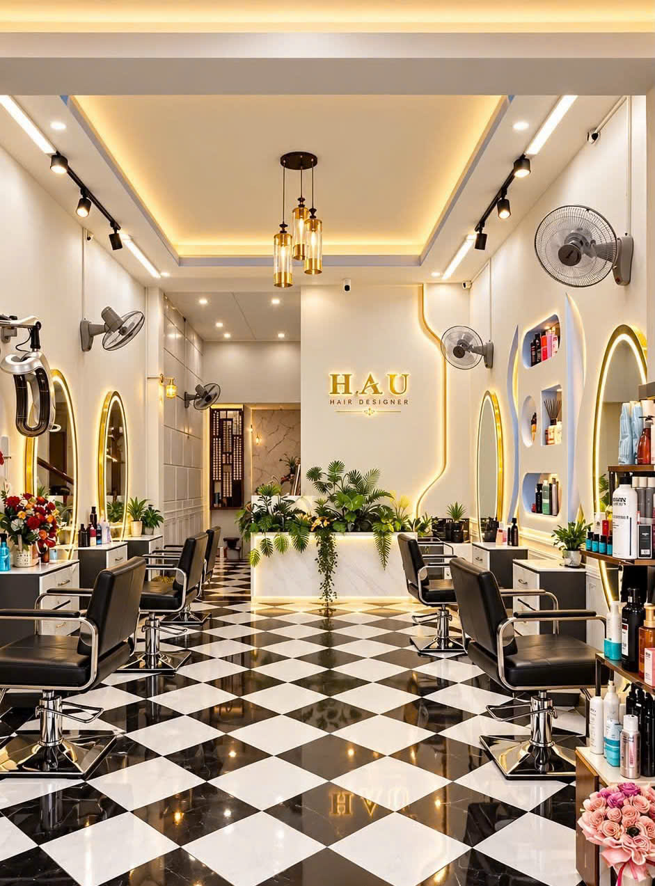 Không gian H.A.U HAIR DESIGNER tại Hội An